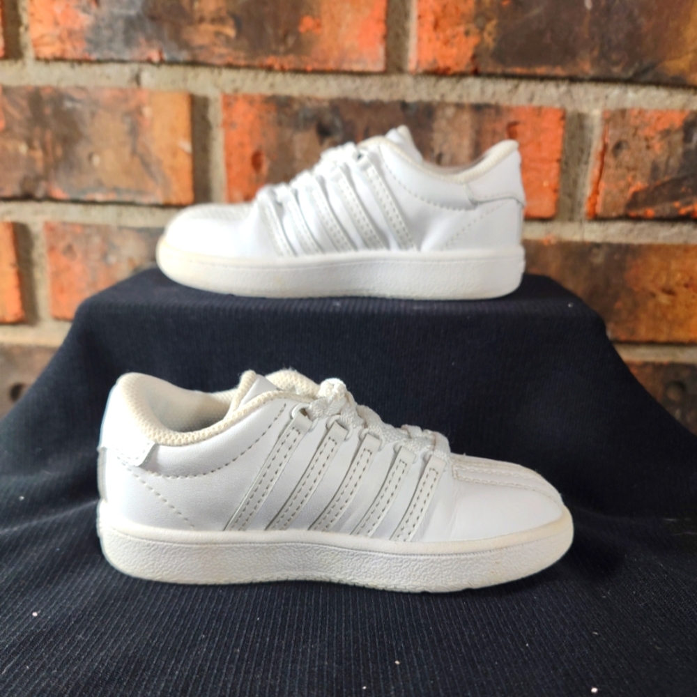 Youth White K-Swiss Size 7.5